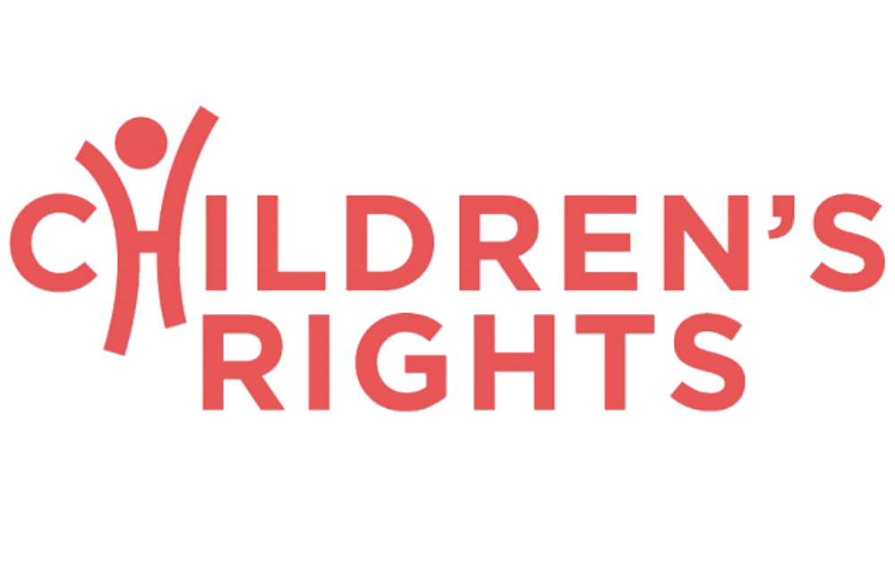 A red logo, which reads: "Children's Rights."